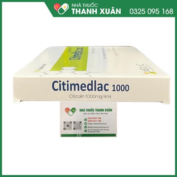 Citimedlac 1000 trị chứng rối loạn trí nhớ